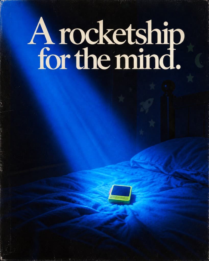 A rocketship for the mind.